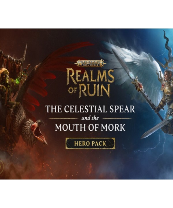 Warhammer Age of Sigmar: Realms of Ruin - The Celestial Spear and The Mouth of Mork Hero Pack Bundle PS5 PlayStation 5 Key OTHER